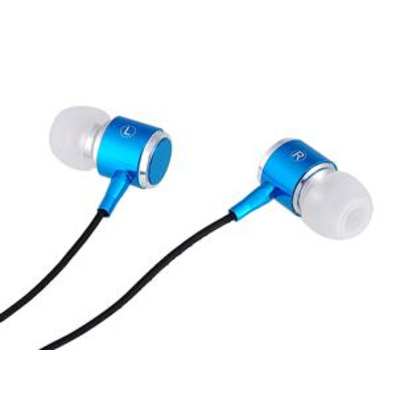 Professional Stereo Earbud Earphones (Blue)