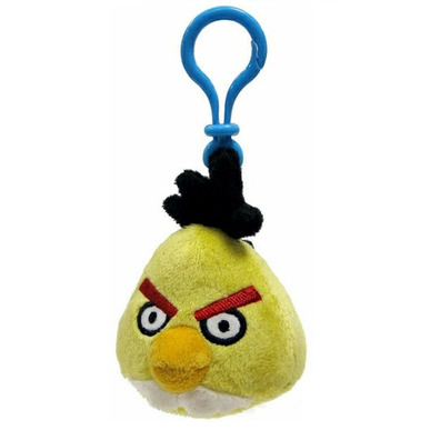 Angry Birds Keychain - Black Yellow