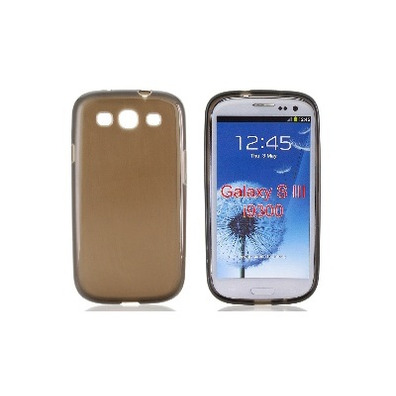 TPU Froster Case for Samsung Galaxy S III (Black)