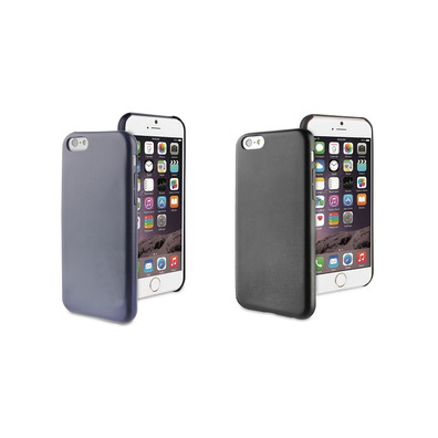 Back Thin Case iPhone 6 Plus muvit Dark Blue