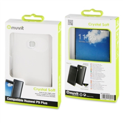 Crystal Soft Transparent Huawei P9 Plus muvit Case
