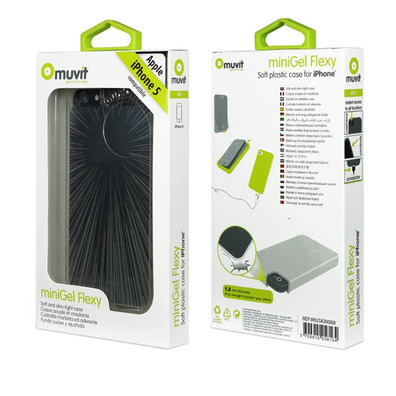 Minigel Transparent Cover iPhone 5 Muvit