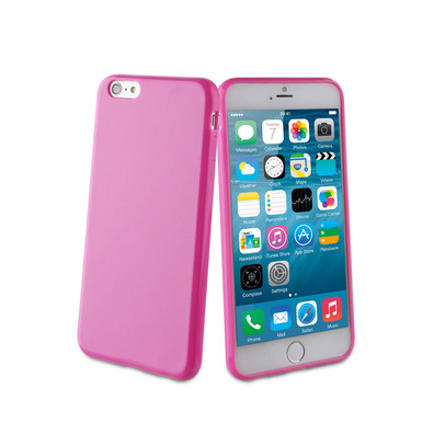 Soft skin-tight case for iPhone 6 Muvit Pink