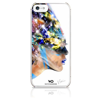 Case Nafrotiti White Diamonds for iPhone 5