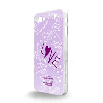 Cover Case for iPhone 4/4S Penelope Cruz - Whatever it Takes