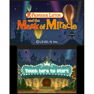 Professor Layton and the Miracle Mask 3DS