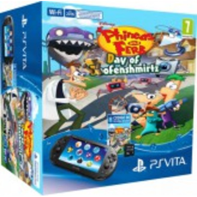 PSVITA + PHINEAS AND FERB: THE DIA OF DOOFENSHMITRZ + MEMORY 8GB