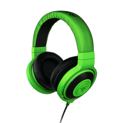 Razer Kraken Music and Gaming Headphones Green