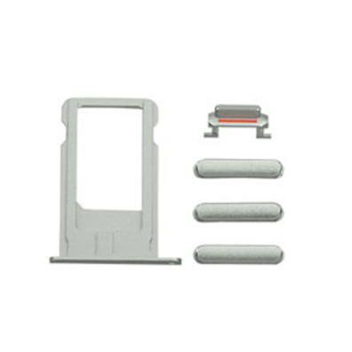 SIM Card Tray and Side Buttons Set for iPhone 6 Plus Black