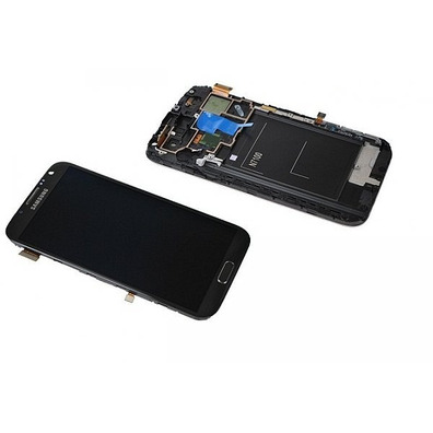 Full Front Replacement for Samsung Galaxy Note 2 Grey