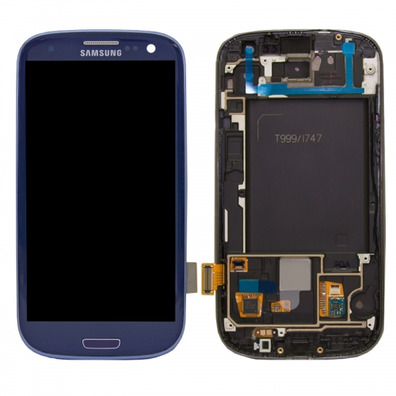 Complete Screen Samsung Galaxy S III i747 Blue