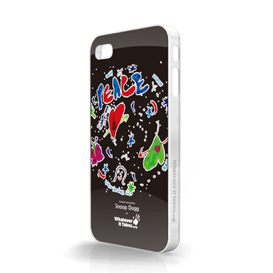 Cover Case for iPhone 4/4S Black Snoop Dogg - Whatever it Takes