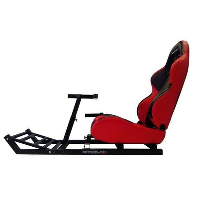 Seat + Support steering wheel and pedals SpeedBlack DS Black