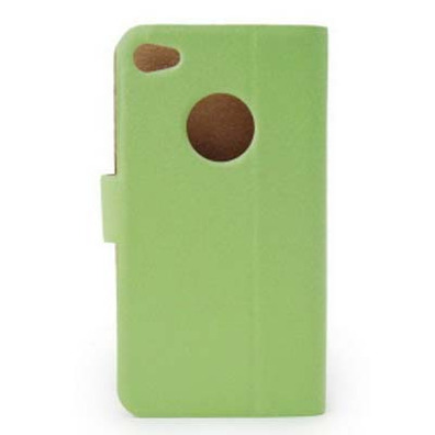 Table Talk Flip Leather Case for iPhone 4/4S Green