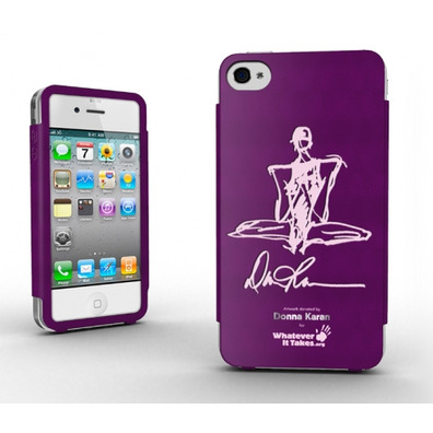 Cover Case for iPhone 4/4S Violet Donna Karan - Whatever it Take