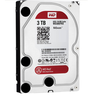 Western Digital Red  3 TB WD30EFRX Sata 3 64 MB