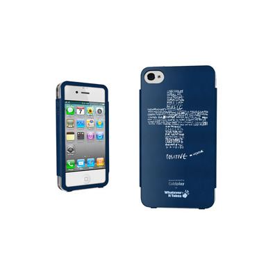 Cover Case for iPhone 4/4S Blue Coldplay - Whatever it Takes