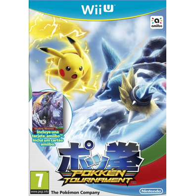 Pokken Tournament + Amiibo Card Shadow Mewtwo Wii U