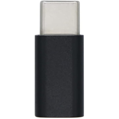 USB C 2.0 to Micro USB-B Aisens Black Adapter