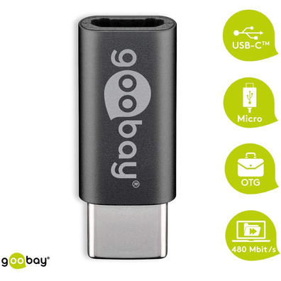 USB (C) 3.0 to Micro USB (B) 2.0 Goodbay Adapter