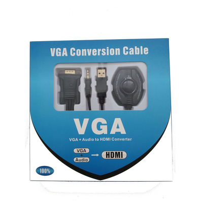 VGA + Audio + HDMI Adapter