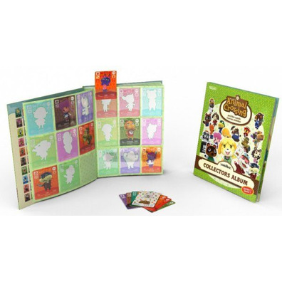 ALBUM ANIMAL CROSSING   3 CARDS AMiiBO (SERIES 1)