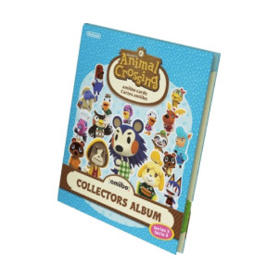 ALBUM ANIMAL CROSSING + 3 TARJETAS AMiiBO (SERIE 3)