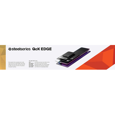 Carpeting Steelseries QcK Edge XL Black