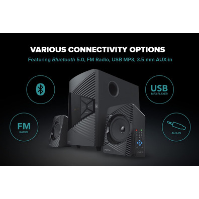 Creative Labs SBS E2500 30W 2.1 Black Speakers