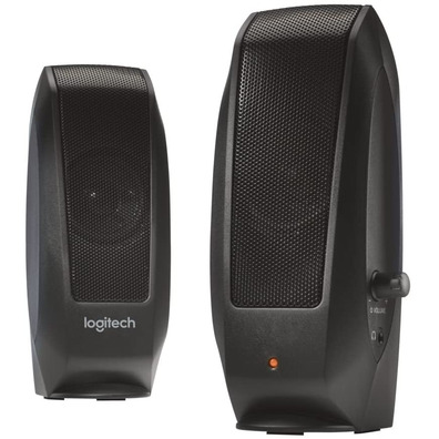 Logitech S120 2.0 Black Speakers