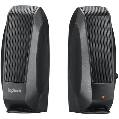 Logitech S120 2.0 Black Speakers