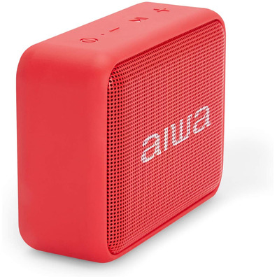 Aiwa BS-200RD Bluetooth Red Speaker