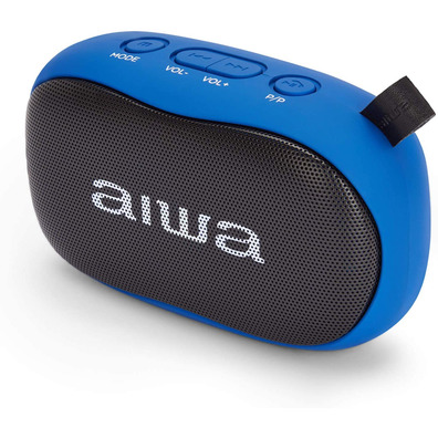 AIWA BS-110BL Blue Bluetooth Speaker