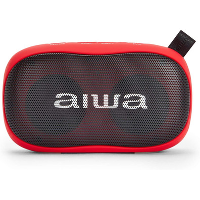 AIWA BS-110RD Red Bluetooth Speaker