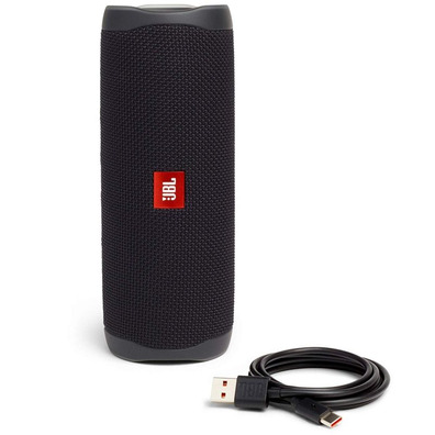 JBL Flip 5 Black 20W RMS Bluetooth Speaker