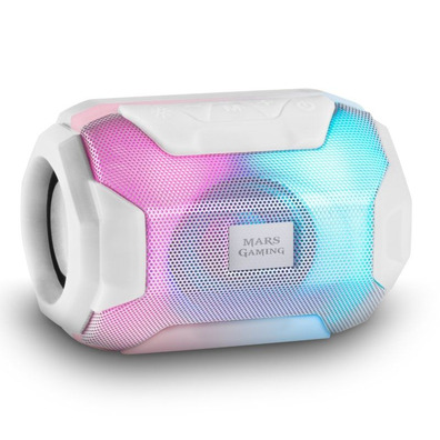 Bluetooth Mars Gaming MSBAW/10W White Speaker