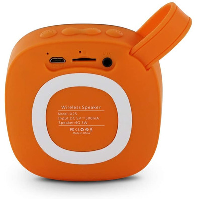 Bluetooth Muvit Life MLSSP0009 Orange Speaker