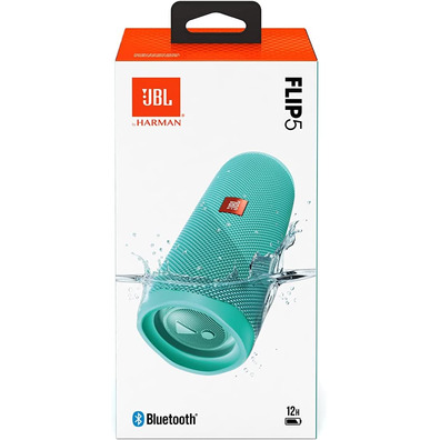 Speaker with Bluetooth JBL Flip 5 20W/1.0 Green V2