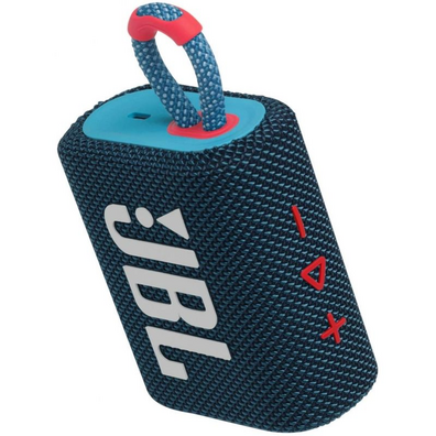 Speaker with Bluetooth JBL GO 3 Pink Blue