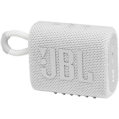 Speaker with Bluetooth JBL GO 3 White