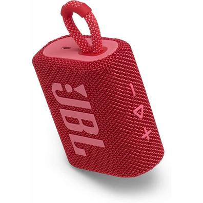 Speaker with Bluetooth JBL GO 3 Red