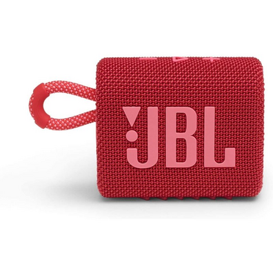 Speaker with Bluetooth JBL GO 3 Red