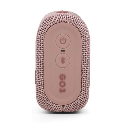 Speaker with Bluetooth JBL GO 3 Pink