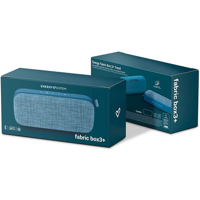 Speaker Energy Sistem Fabric Box 3 + Trend Blue BT