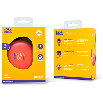 Bluetooth Energy Sistem Lol Speaker &Roll; Pop Kids Orange