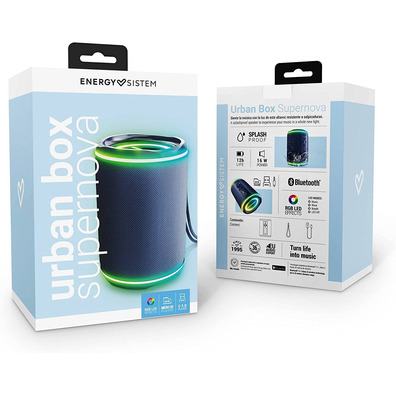 Speaker Energy Sistem Urban Box Blue Supernova