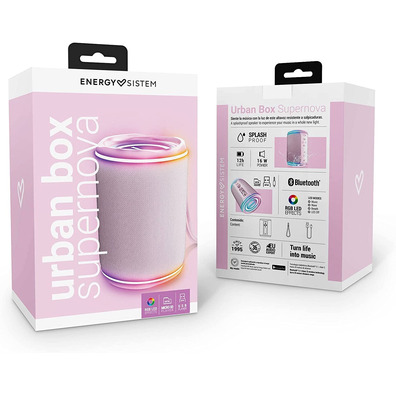 Speaker Energy Sistem Urban Box Pink Supernova