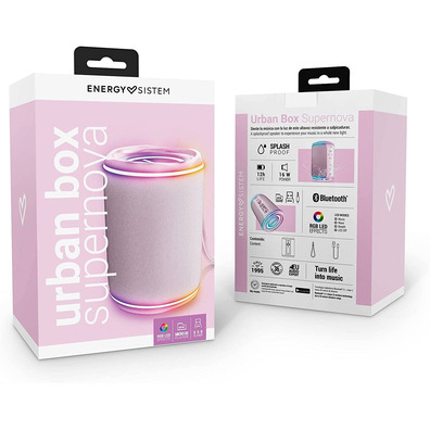 Speaker Energy Sistem Urban Box Pink Supernova