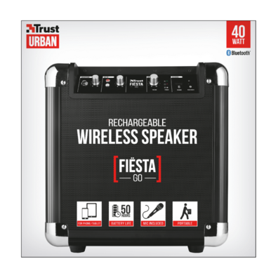 Wireless Speaker Trust Urban Fiesta Go Party Speaker