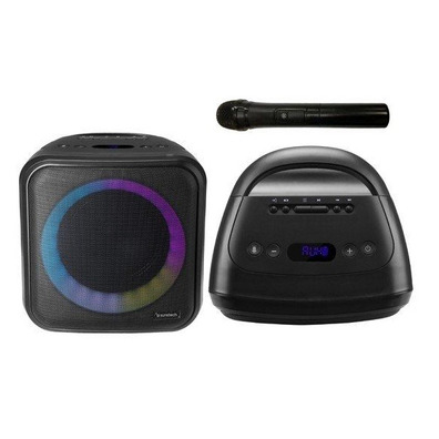 Sunstech Muscleecube Black 20W Portable Speaker Bt5.0/fM/microSD/USB/aux-in